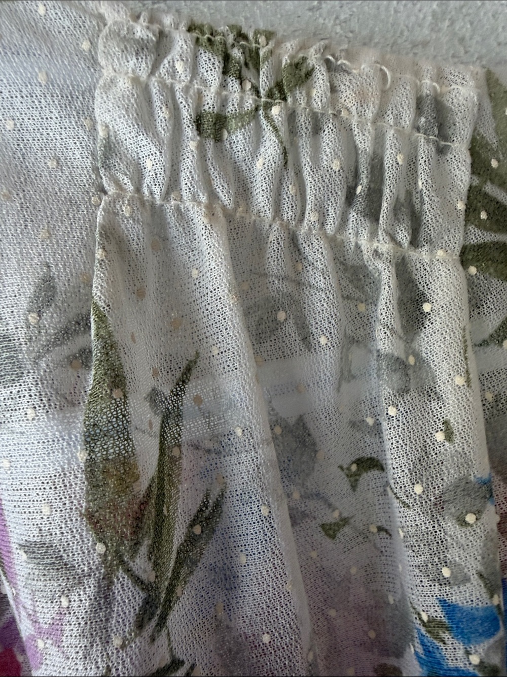 Cottagecore Sheer Floral print dress - Picture 11 of 11